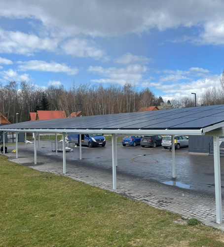 18kW Carport System in Sweden