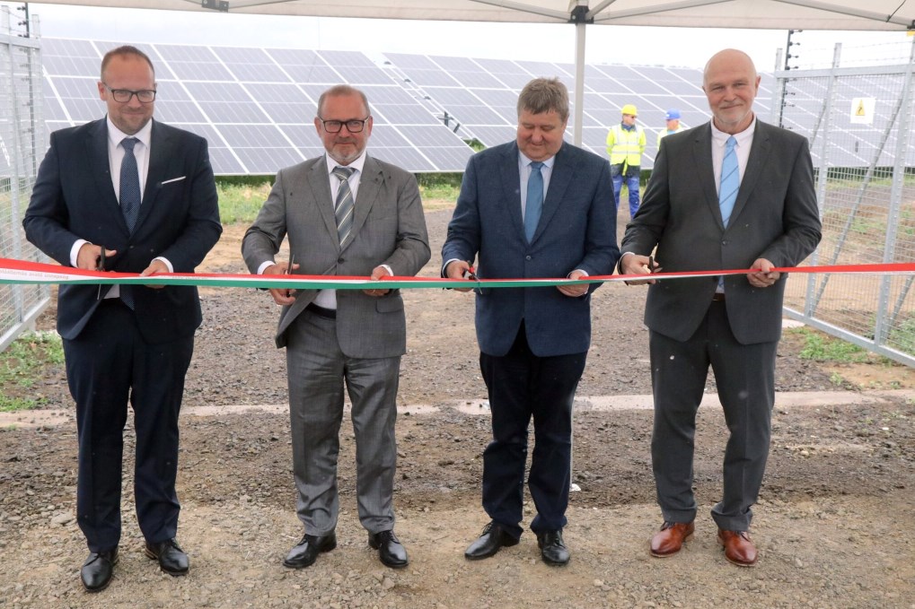 Hungary's largest solar plant goes online