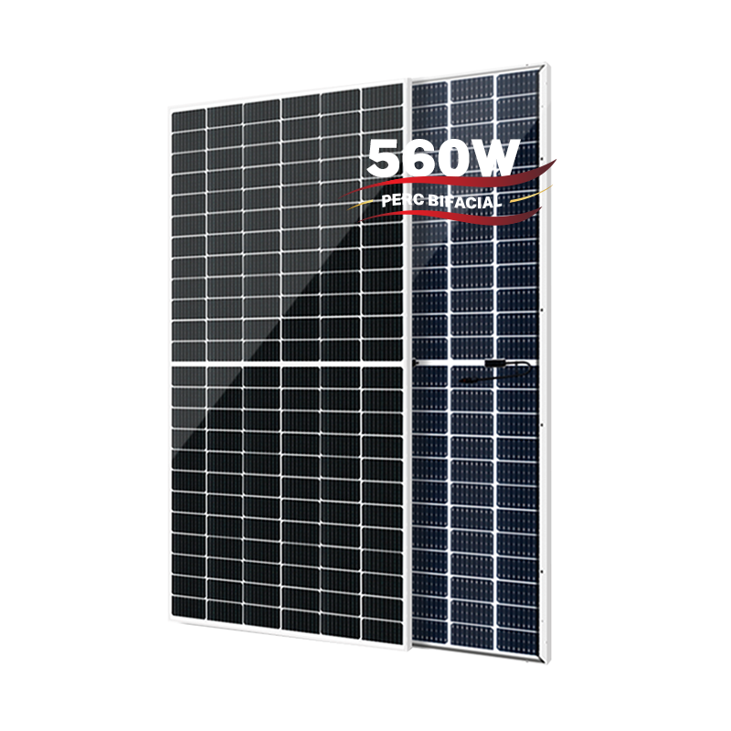 Higon 182mm Cell 550W 560W PERC Bifacial Half Cell Solar Panels For C&I