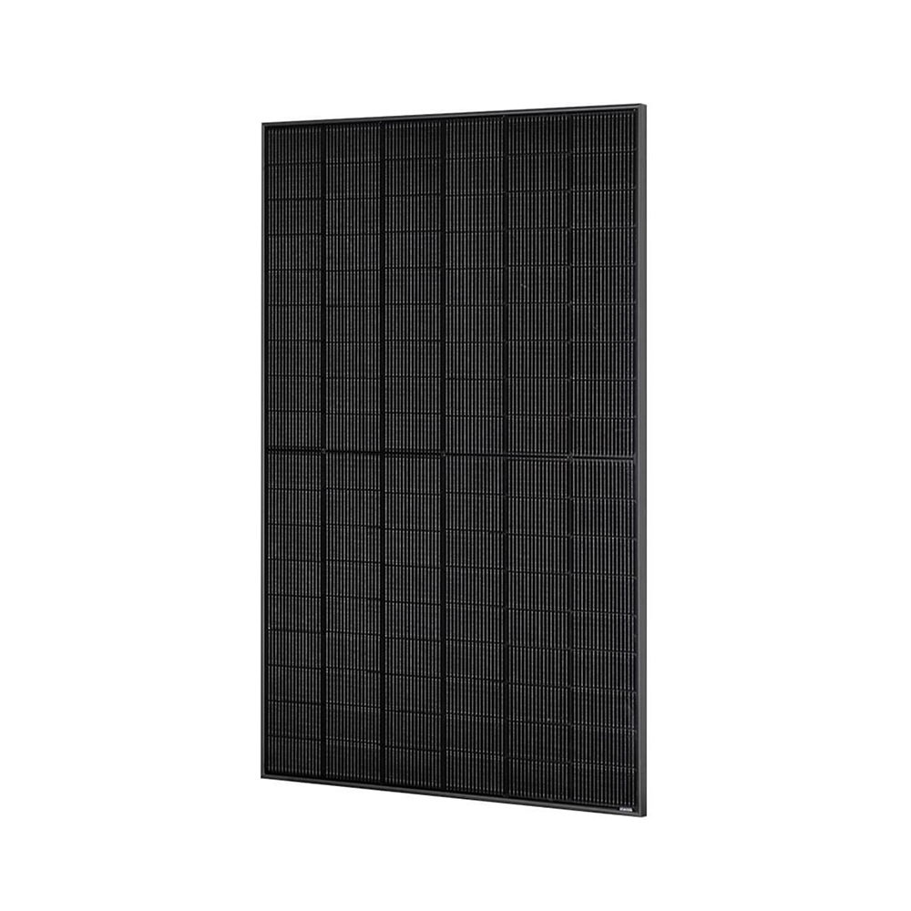 Topcon N Type 430W 440W Full Black Bifacial Half Cell Solar Panel