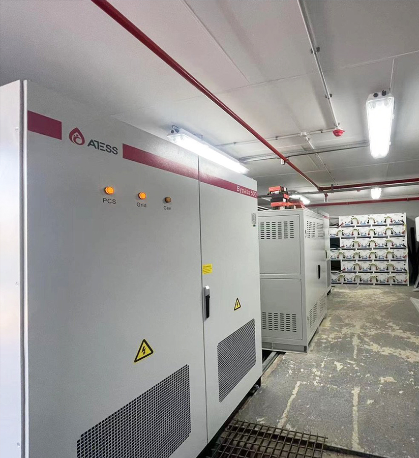500kW+1000KWH Lithium Battery Storage System In South Africa