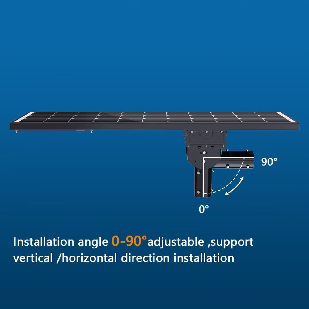 Waterproof Solar Street Light Outdoor 60W 100W 120W 200W All in One Design