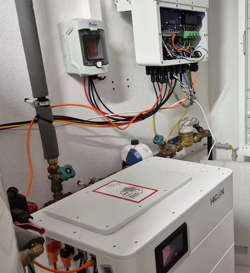 Residential 20kW+25kWH Hybrid Solar System In Austria
